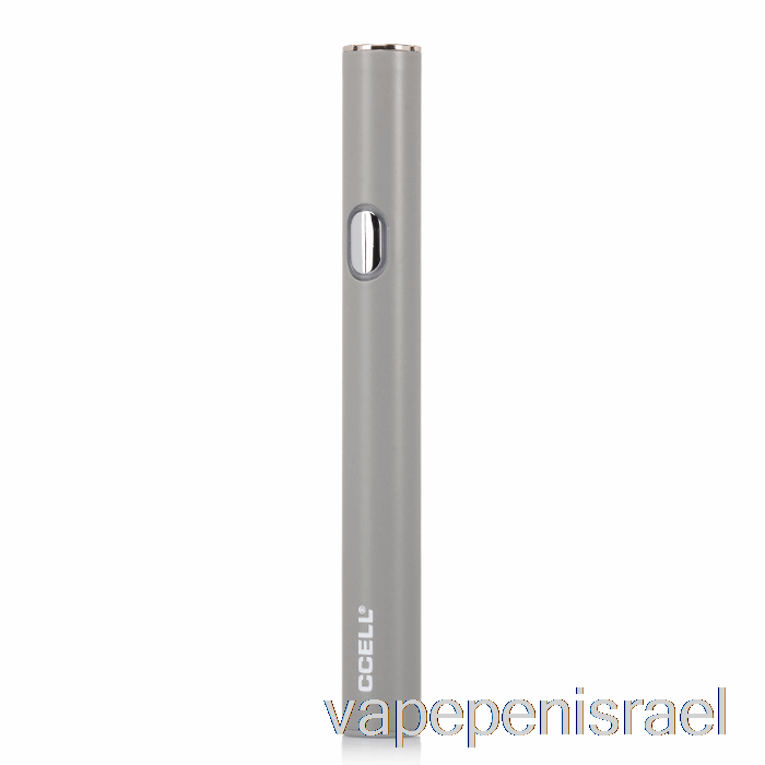 חד פעמי Vape Israel Ccell M3b Pro סוללת וופורייזר בצבע אפור